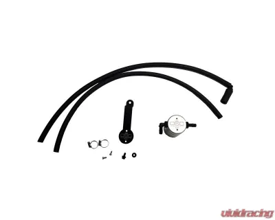 J&L Passenger Side Oil Separator 3.0 - Clear Anodized Toyota Camry 3.5L V6 2018-2024 - 3116P-C