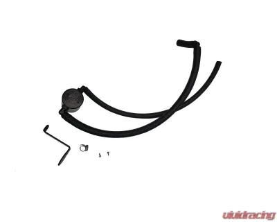 J&L Passenger Side Oil Separator 3.0 - Black Anodized Hyundai Elantra N 2.0L 2022-2023 - 3119P-B