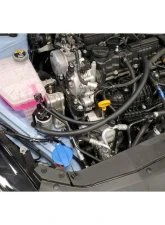 J&L Passenger Side Oil Separator 3.0 - Clear Anodized Hyundai Elantra N 2.0L 2022-2023                                     - 3119P-C - Image 2