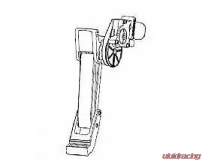 AMP Research 02-09 Dodge Replacement Linkage Motor Power Step - 10-02814-16