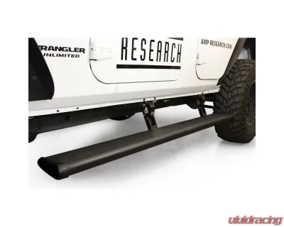 AMP Research PowerStep Electric Running Board - 07-18 Jeep Wrangler JK Unlimited, 4-Dr Jeep Wrangler 2007-2018 - 75122-01A