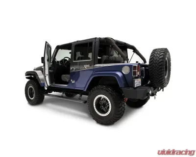 AMP Research PowerStep Electric Running Board - 07-18 Jeep Wrangler JK Unlimited, 4-Dr Jeep Wrangler 2007-2018 - 75122-01A