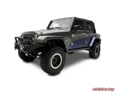 AMP Research PowerStep Electric Running Board - 07-18 Jeep Wrangler JK Unlimited, 4-Dr Jeep Wrangler 2007-2018 - 75122-01A