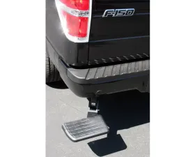 AMP Research Bedstep Flip Down Bumper Step 06-14 Ford F-150, Incl. Raptor (Excl Flareside) Ford