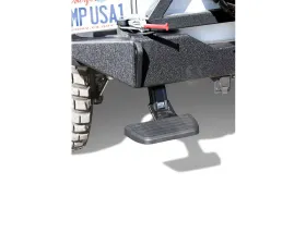 AMP Research Bedstep Flip Down Bumper Step 07-18 Jeep Wrangler JK Jeep Wrangler 2007-2018
