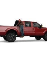 AMP Research Bedstep 2 Flip Down Side Bumper Step 99-16 F-250/350, 08-16 F-450/550 Ford 1999-2016                                     - 75403-01A - Image 3