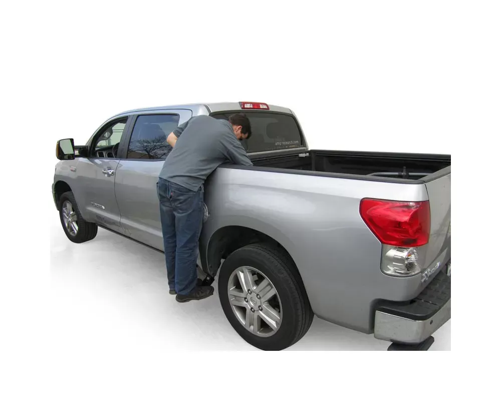 AMP Research Bedstep 2 Flip Down Side Bumper Step 07-21 Toyota Tundra, Crewmax Toyota Tundra - 75405-01A