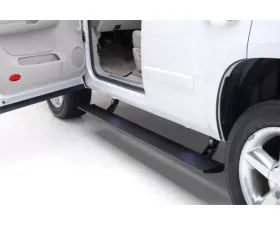 AMP Research PowerStep Plug N Play Black w/OEM Style Illumination Chevrolet Silverado 1500 Crew Cab 2019+
