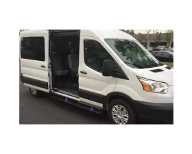 AMP Research PowerStep Plug N Play Black Ford Transit 2014-2018