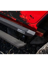 AMP Research PowerStep XL Black w/OEM Style Illumination Jeep Wrangler JKU 4DR 2007-2018                                     - 77122-01A - Image 3
