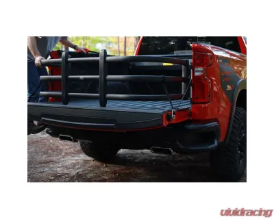 AMP Research BedXtender HD Max U-Shape Design - Black GMC Sierra | Chevrolet Silverado 2019-2024 - 74841-01A