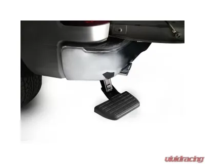 AMP Research Bedstep Flip Down Bumper Step Chevrolet Silverado|GMC Sierra 2500|3500 2020-2024 - 75327-01A