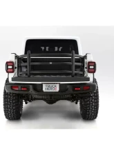 AMP Research BedXtender HD Sport Black for 2020 Jeep Gladiator - V-Shape Design, Aluminum                                     - 74833-01A - Image 4