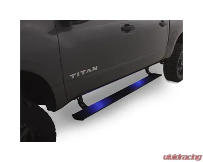 AMP Research PowerStep Plug N Play Black Nissan Titan | Titan XD 2016-2017 - 76120-01A