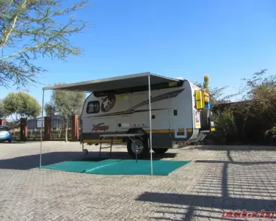 Eezi-Awn 2.5m Caravan Trailer Awning - EZ028 BG/GY