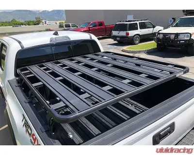 Eezi-Awn 1400mm x 1.4M | 55" x 55" K9 Bed Rail Rack Kit Toyota Tacoma - K9BR-Tacoma-1400-1400
