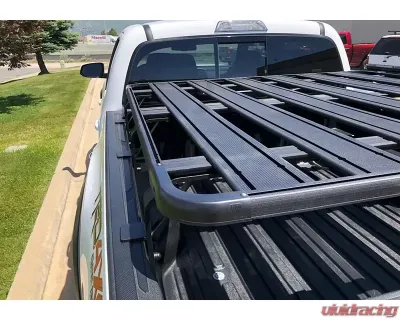 Eezi-Awn 1400mm x 1.4M | 55" x 55" K9 Bed Rail Rack Kit Toyota Tacoma - K9BR-Tacoma-1400-1400