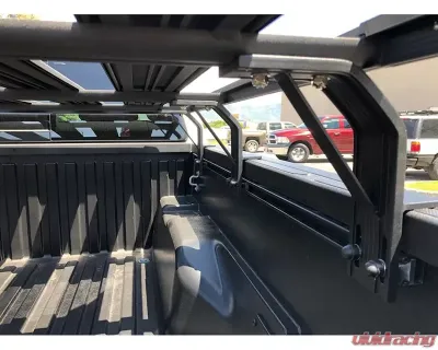 Eezi-Awn 1400mm x 1.4M | 55" x 55" K9 Bed Rail Rack Kit Toyota Tacoma - K9BR-Tacoma-1400-1400