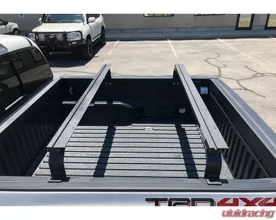 Eezi-Awn 1400mm K9 Bed Rail Load Bar Kit Toyota Tacoma - K9LB-Tacoma-Bedrail-1400