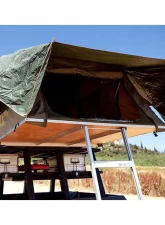 Eezi-Awn Beige/Olive Two-Tone 1600 Jazz Roof Top Tent RTT012                                     - RTT012 - Image 6
