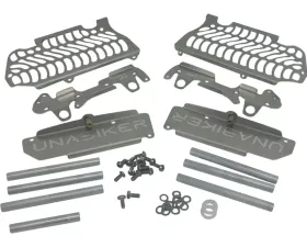 Unabiker Radiator Guard Natural KTM 85 SX (17/14) 2018-2022