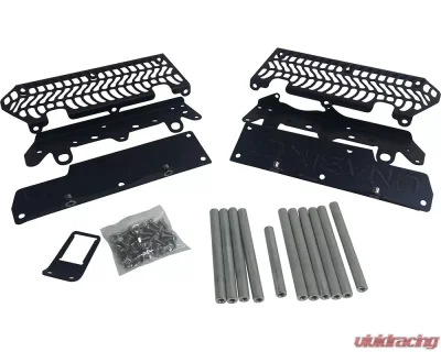 Unabiker Radiator Guard Black KTM 250 XC-F | 350 XC-F | 450 XC-F | 150 XC-W Tpi | 250 XC-W Tpi | 300 XC-W Tpi | 250 XC Tpi | 300 XC Tpi | 450 SX-F | 150 SX | 250 SX 2022 - 19KTMXCF