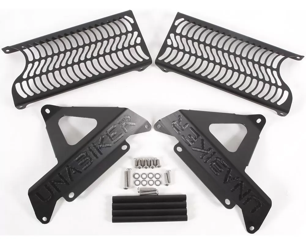 Unabiker Radiator Guard Black - HF250X-K