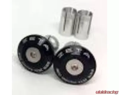 Zeta Black Bar End Plug part#ZE48-7005 - ZE48-7005