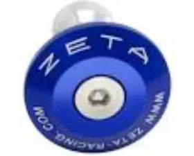 Zeta Blue Bar End Plug