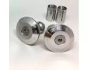 Zeta Silver Bar End Plug part#ZE48-7101