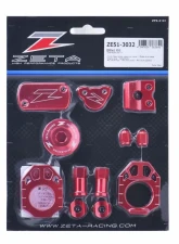 Zeta Red Billet Kit Honda CRF450R 2017-2020                                     - ZE51-3032 - Image 2