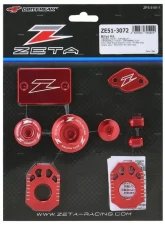 Zeta Red Billet Kit Honda CRF250L | CRF300L 2021-2022                                     - ZE51-3072 - Image 2