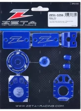 Zeta Blue Billet Kit Suzuki DR-Z400SM 2005-2021                                     - ZE51-3256 - Image 2