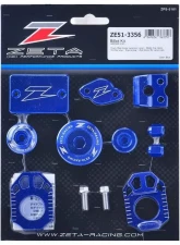Zeta Blue Billet Kit Yamaha WR250R | WR250X 2008-2020                                     - ZE51-3356 - Image 2