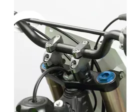 Zeta Black 20mm 26mm 22.2mm Offset Handlebar Riser Kit