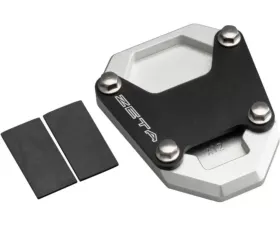 Zeta Black | Silver Side Stand Extender Kawasaki KLX230 | KLX250 2018-2023