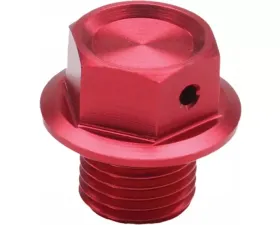 Zeta Red Magnetic Drain Plug Kawasaki KLX450R 2008-2009