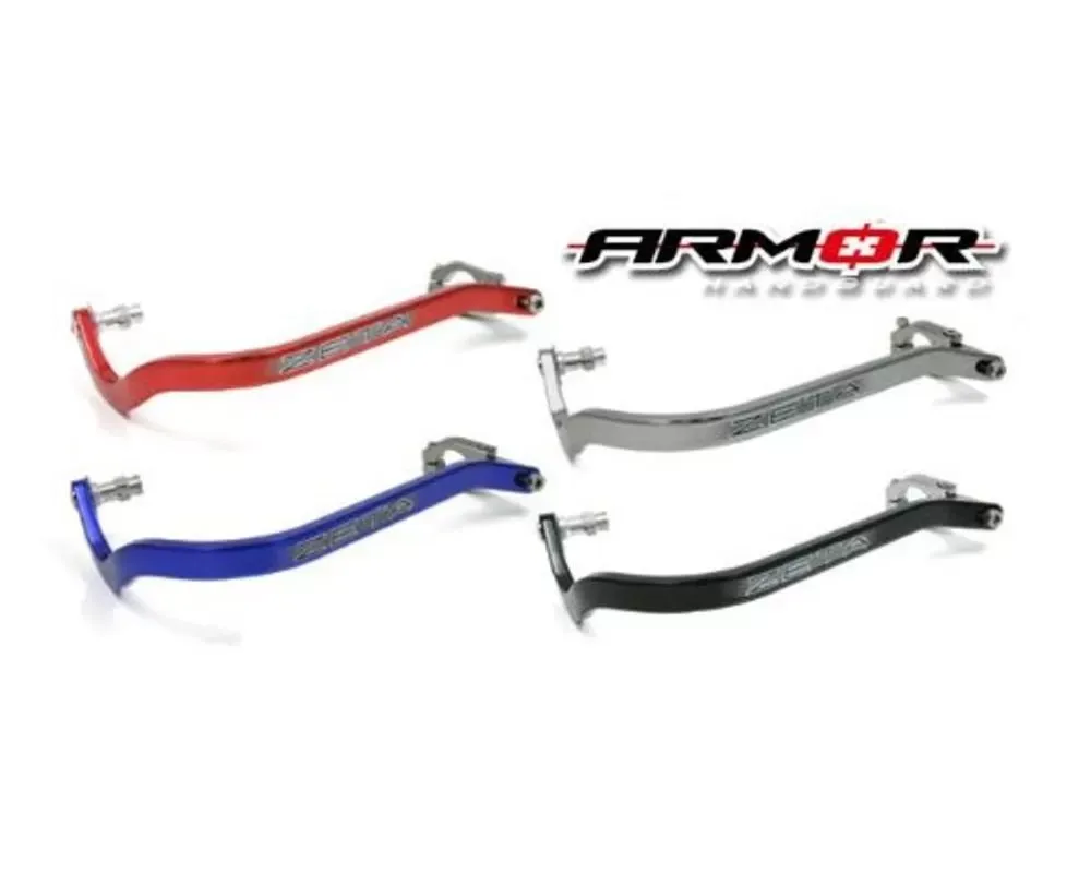 Zeta 7/8inch Titanium Armor Handguards Bend Beta | Honda | Husqvarna | Husaberg | BMW | Aprilia | Alta 1972-2018 - ZE72-0003