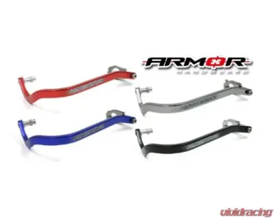 Zeta 7/8inch Blue Armor Handguards Bend Beta | Honda | Husqvarna | Husaberg | BMW | Aprilia | Alta 1972-2018 - ZE72-0005