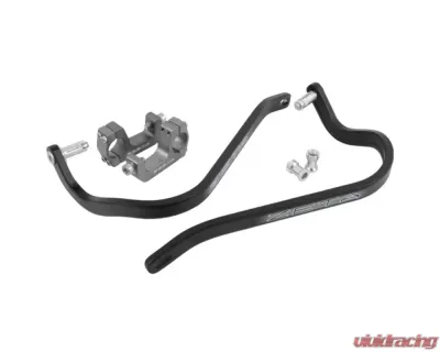 Zeta 1-1/8inch Black Armor Hand Guard with U-Clamp Alta | Aprilia | Beta | BMW | Honda | Husaberg | Husqvarna 1972-2018 - ZE72-0151