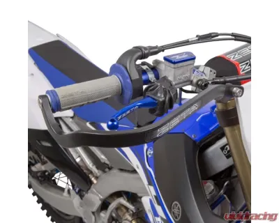 Zeta 1-1/8inch Black Armor Hand Guard with U-Clamp Alta | Aprilia | Beta | BMW | Honda | Husaberg | Husqvarna 1972-2018 - ZE72-0151