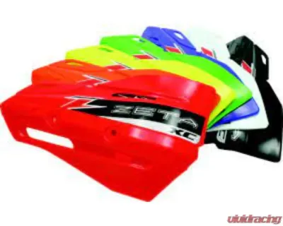 Zeta Red XC Protector Handguard Shields Alta | Aprilia | Beta | BMW | Honda | Husaberg | Husqvarna 1972-2018 - ZE72-3105