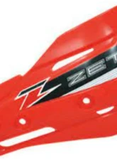Zeta Red XC Protector Handguard Shields Alta | Aprilia | Beta | BMW | Honda | Husaberg | Husqvarna 1972-2018                                     - ZE72-3105 - Image 2