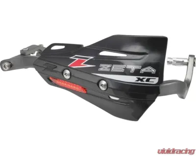Zeta Black XC Protector Handguard Shields Alta | Aprilia | Beta | BMW | Honda | Husaberg | Husqvarna 1972-2018 - ZE72-3106
