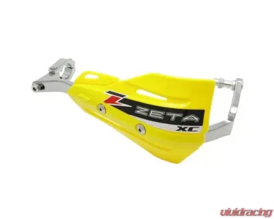 Zeta Yellow XC Protector Handguard Shields Alta | Aprilia | Beta | BMW | Honda | Husaberg | Husqvarna 1972-2018 - ZE72-3107