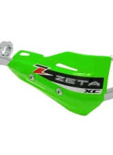 Zeta Green XC Protector Handguard Shields Alta | Aprilia | Beta | BMW | Honda | Husaberg | Husqvarna 1972-2018                                     - ZE72-3108 - Image 2