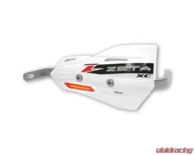 Zeta White Armor-Guard XC Protector with Flasher Alta | Aprilia | Beta | BMW | Honda | Husaberg | Husqvarna 1972-2018 - ZE72-3410
