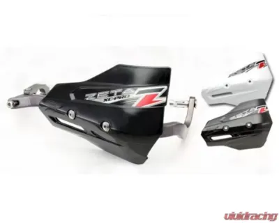 Zeta White XC Pro Protector Handguard Shields Alta | Aprilia | Beta | BMW | Honda | Husaberg | Husqvarna 1972-2018 - ZE72-4110