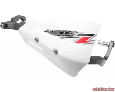 Zeta White XC Pro Protector Handguard Shields Alta | Aprilia | Beta | BMW | Honda | Husaberg | Husqvarna 1972-2018 - ZE72-4110