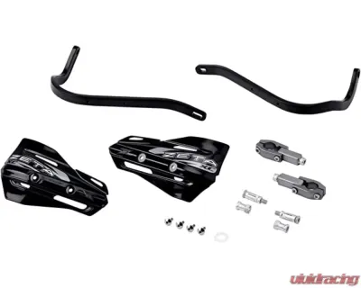 Zeta Black | Black Armor Handguard XC Kit for 22.2mm Bar - ZE72-5009